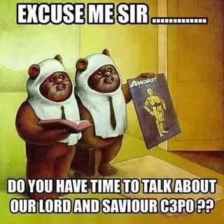 Funny Star Wars Memes  C3Po Rises