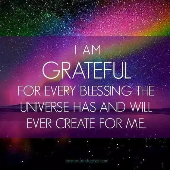 Positive Affirmation  Gratefulness