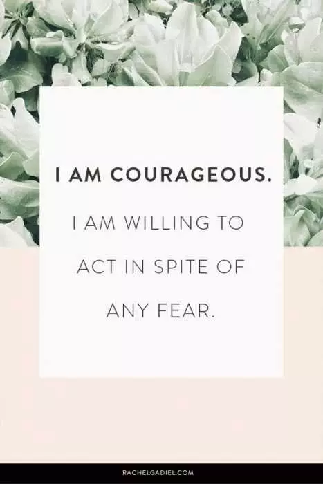 Positive Affirmations Quotes  Courage