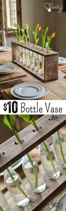 Easy Diy Spring Project  Bottle Vase
