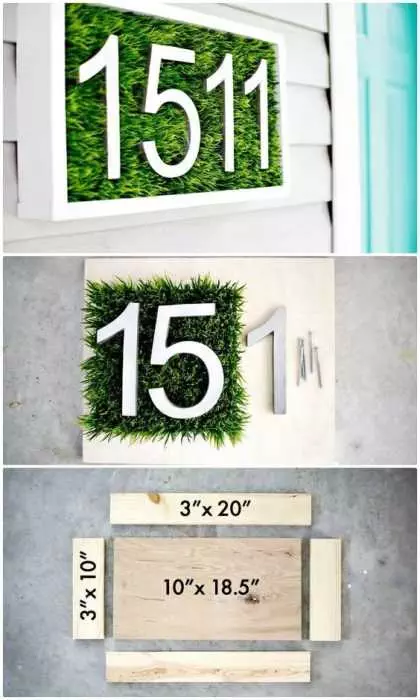 Easy Diy Spring Project  Live House Number Display