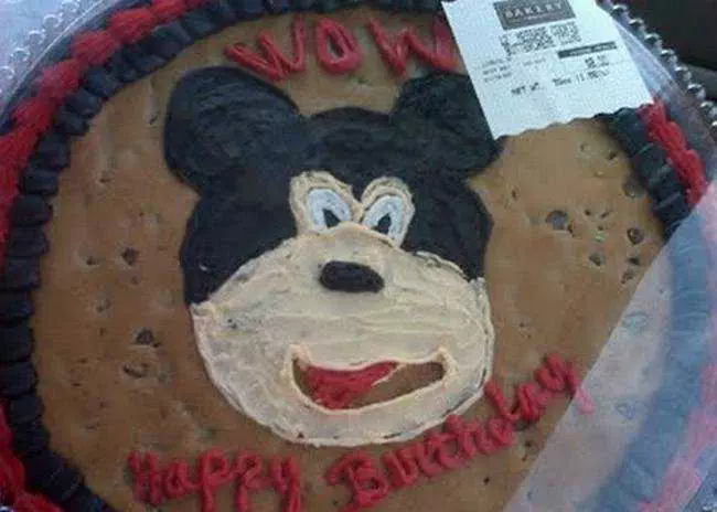 Funny Cake Fail  Is That Mickey