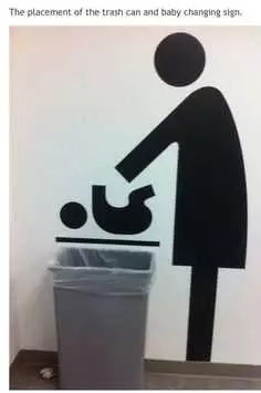 Funny Sign Memes And Fails  Throw Out Baby With The Bath Water?