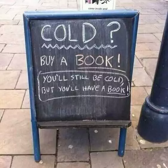 Funny Store Signs  Buy A Book