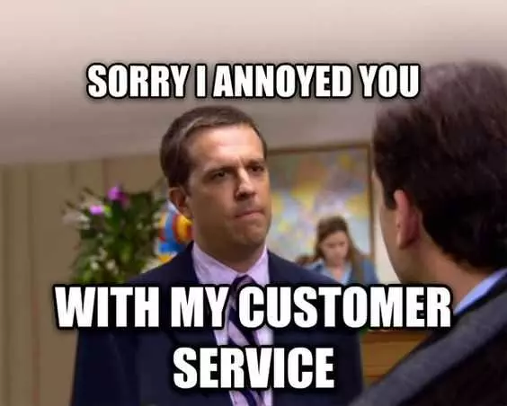 Funny Customer Service Face
