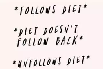 Funny Follows Diet