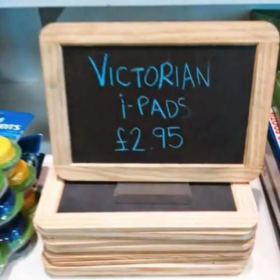 Funny Store Signs  Victorian Ipad