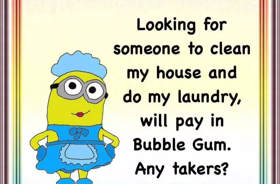 Minion Pay In Bubble Gum