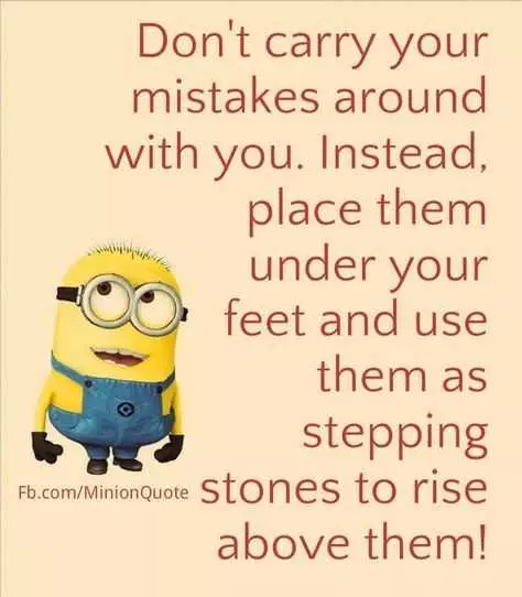 Funny Minion Wisdom  Mistakes