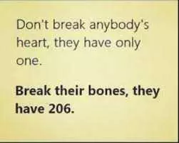 Funny Social Share Quotes  Break Bones