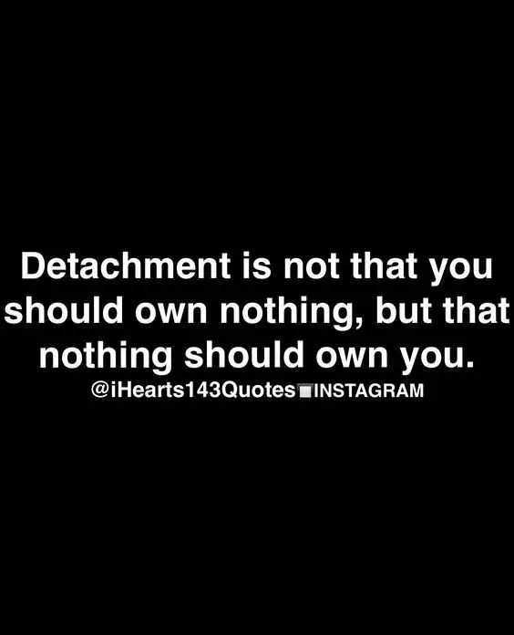 Beautiful Quotes About Life  Detachment