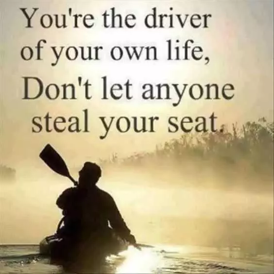 Beautiful Quote About Life  Driver Of Your Own Life