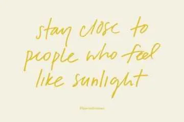 Quote Feel Like Sunlight