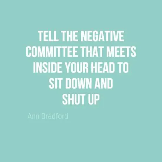 Amazing Inspirational Quotes  Negative Committee