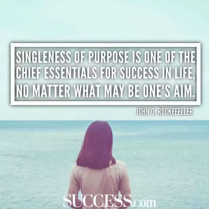 Quotes About Motivation  Singleness Of Purpose
