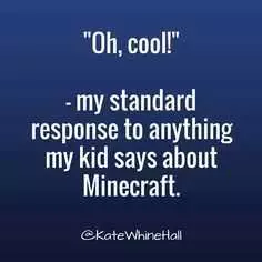 Funny Social Share Quotes  Minecraft Replies