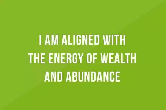 Positive Money Affirmations  Energy Of Wealth