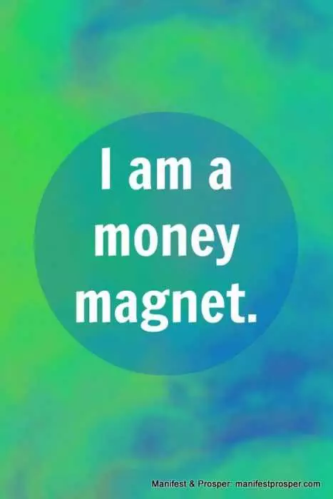 Positive Money Affirmations  Money Magnet