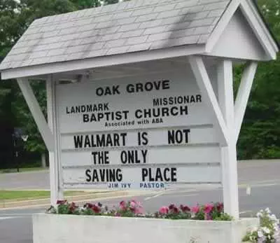 Funny Church Signs  Walmart