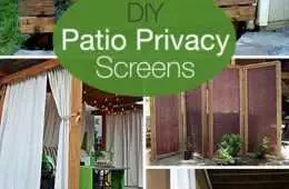 Diy Patio Privacy
