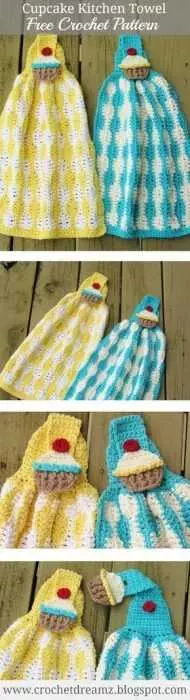 Funny And Useful Crochet  Kitchen Towel