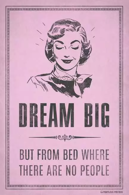 Funny Dream Big Where