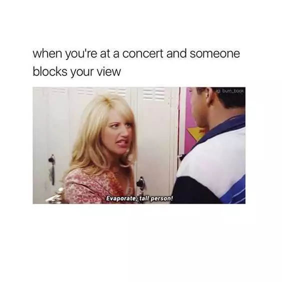 Hilarious And Funny Memes  Concert Problems