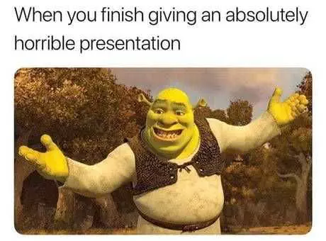 Funny Horrible Presentation