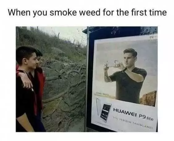 Funny Smoke Weed First Time