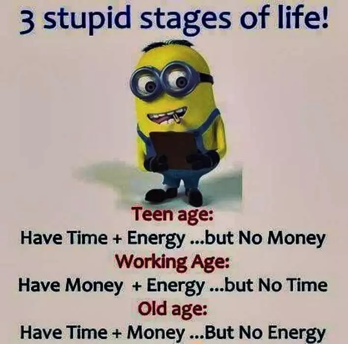 Funny Minion Images With Captions  Stages Of Life