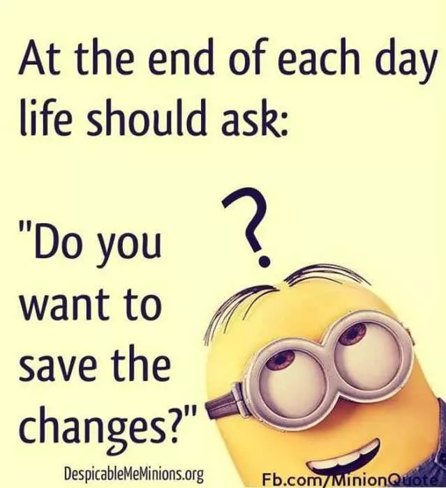 Minion Do You Want To Save