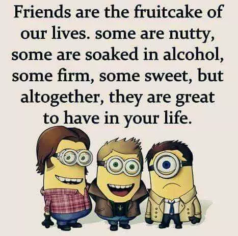 Funny Minions Picture With Sayings  Friends