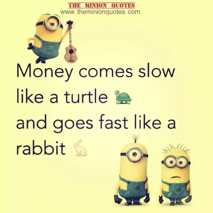 Funny Minion Images With Captions  Money
