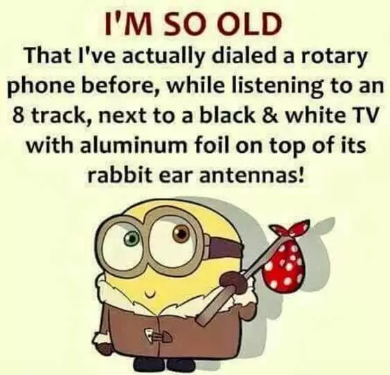 Funny Minion Pictures With Sayings  Old