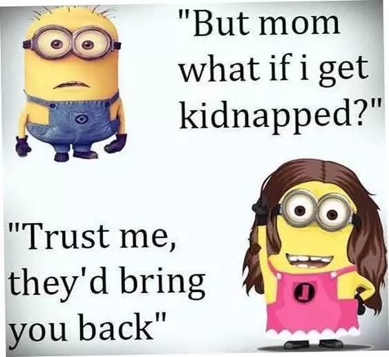 Funny Minion Pictures With Sayings  Kidnapped