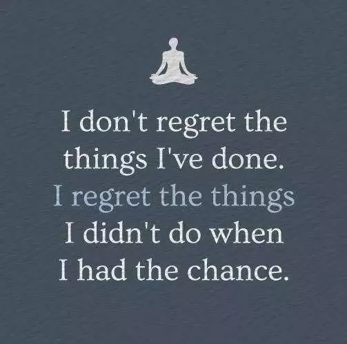 Inspirational Quotes About Yourself  Regret