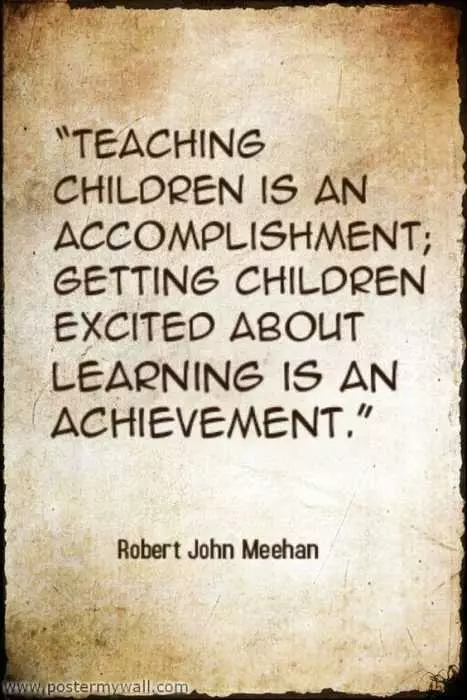 Great Motivational Quotes For Teachers  Accomplishment