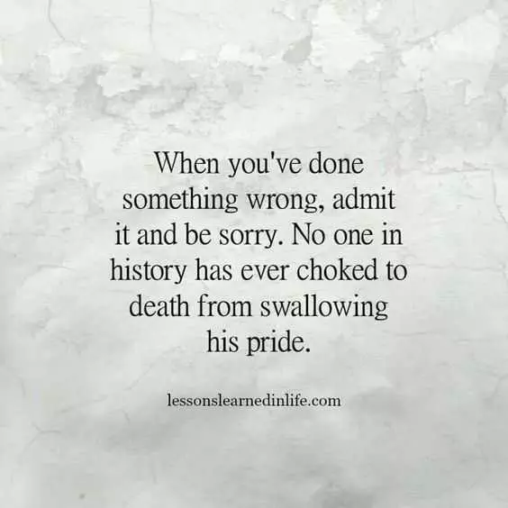 Quote When You Do Something Wrong