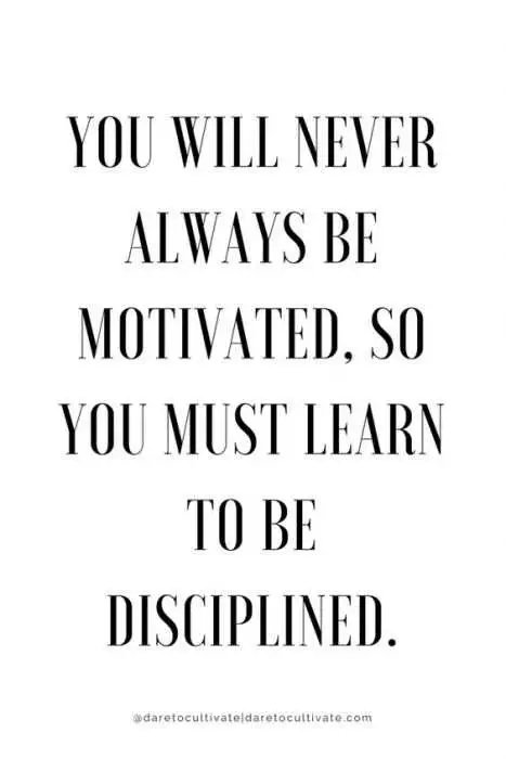 Amazing Quotes On Life  Disciplined