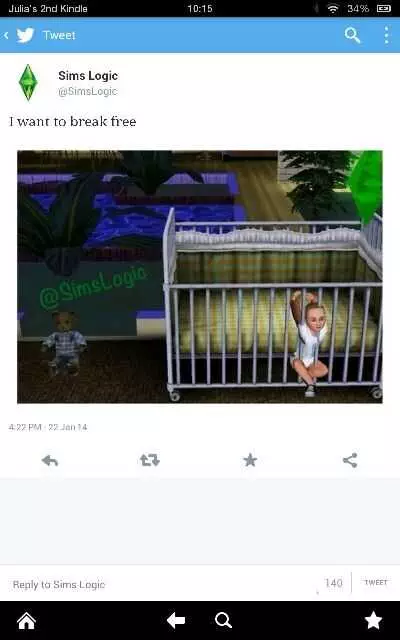 Sims Break Free
