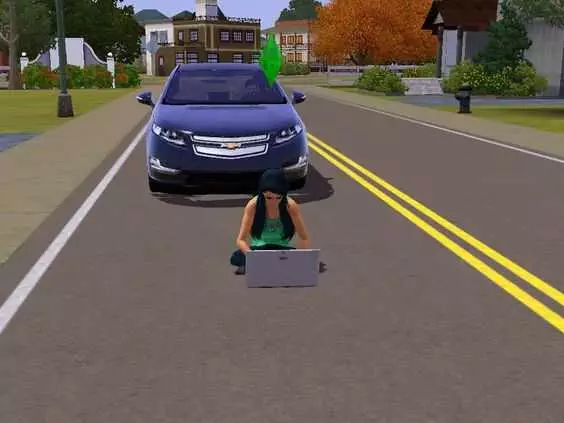 Sims Computer Street