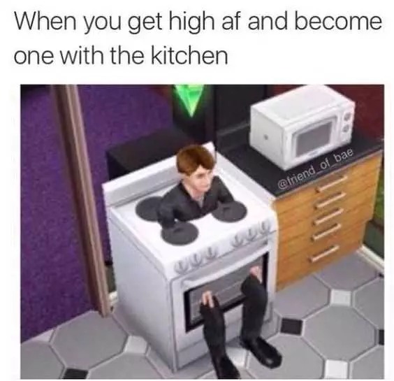 Sims High Kitchen