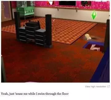 Sims Swim Floor