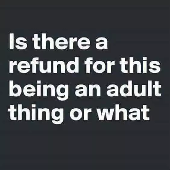 Funny Refund Adult
