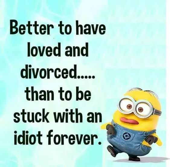 Minion Be Divorced