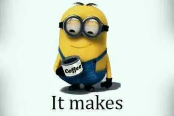 Minion Coffee Spill