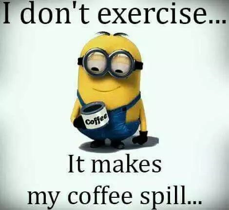 Minion Coffee Spill