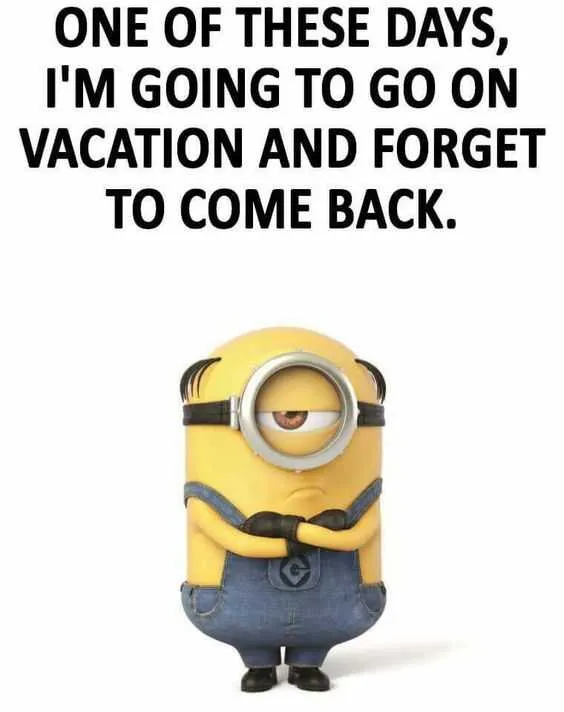 Minion Go On Vacation