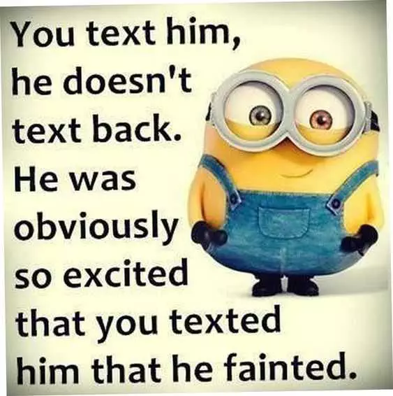Minion He Doesnt