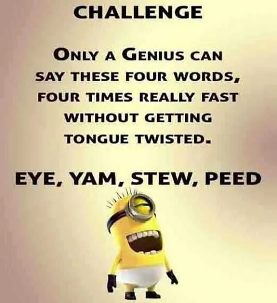 Minion Only Genius